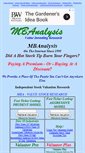 Mobile Screenshot of mbanalysis.com